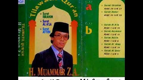 SUARA ASLI H Muammar ZA - Tanpa Michrophone Surah Ibrohim 28-37 & An Nuur 34-38 | Disk 1#