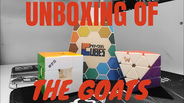 QiYi Void Cube and Dayan FTO unboxing/review - True GOATS 🐐 of cubing