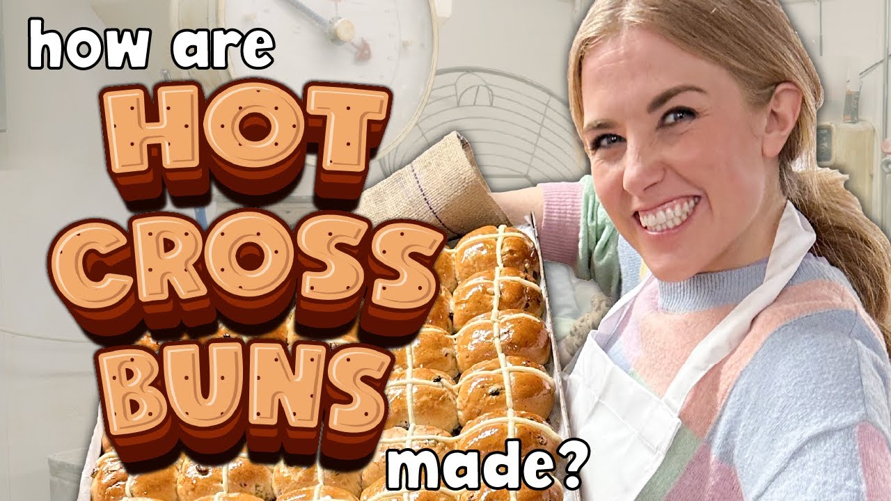 How are Easter Hot Cross Buns made? | Maddie Moate