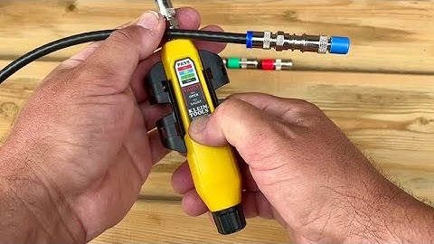 Review en tutorial van de Klein Tools coaxkabeltester en coax-mappingtool