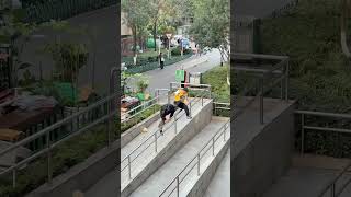 Download Lagu The highlight of the food delivery driver #spidermanchallenge #parkour #funny MP3