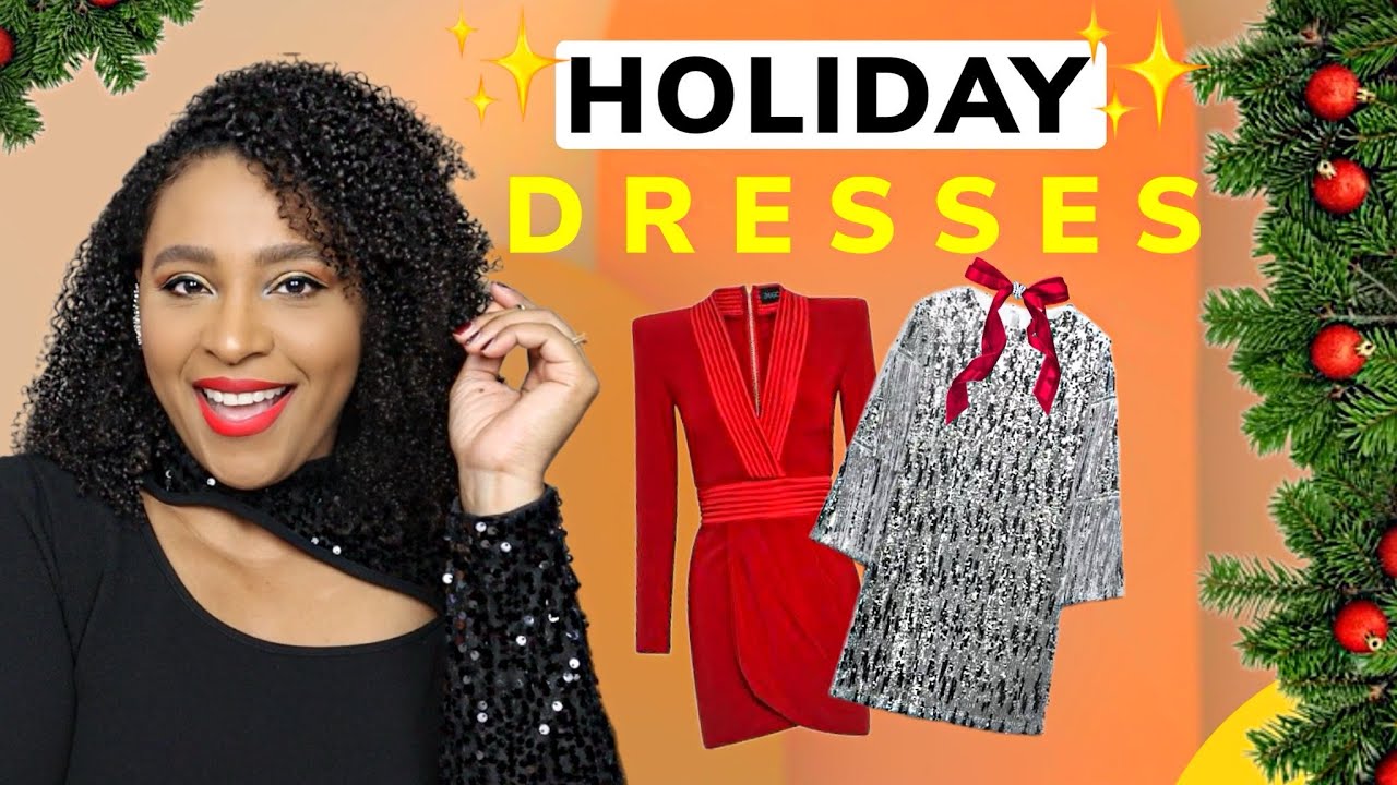 What to Wear to a Holiday Party | Christmas Dresses