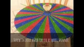 Homemade Prize Wheel