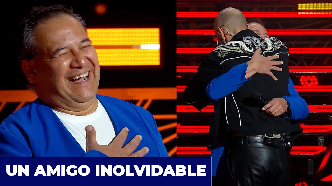 ¡UN AMIGO QUE NUNCA OLVIDÓ! Abel Pintos NO AGUANTÓ MÁS y abrazó a Pablo Givelli antes de cantar