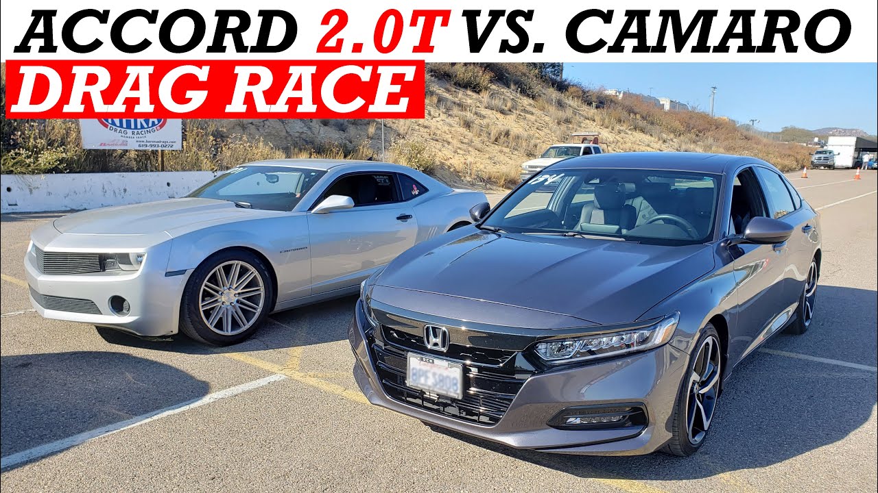 2020 Honda Accord Sport 2.0T vs. 2012 Camaro V6 YouTube