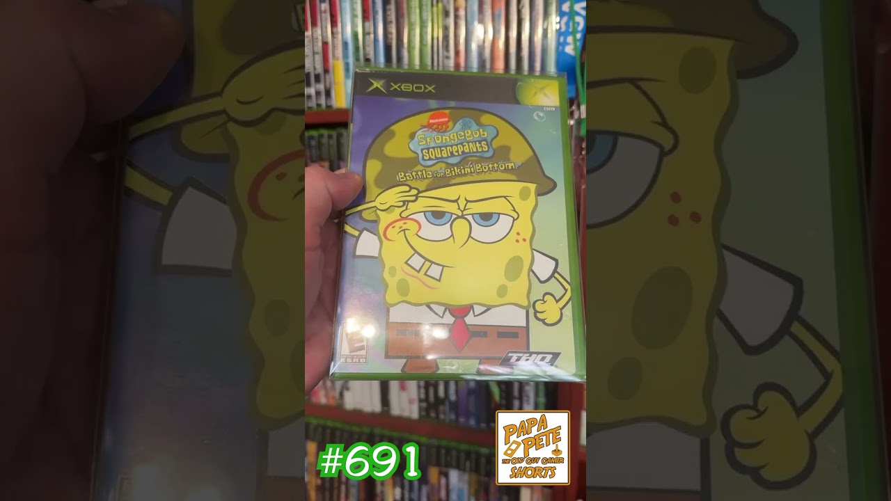 SpongeBob Squarepants: Battle for Bikini Bottom - Papa Pete's Xbox OG Library 