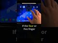 iPad Pro M5 4-finger and 5-Finger Touch Pinch Gestures Multitasking Part 1