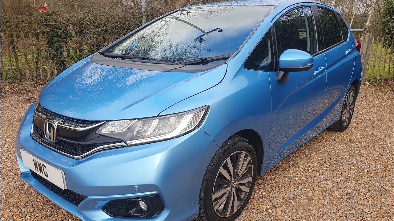 2018 (18) Honda Jazz 1.3 i-VTEC EX Navi CVT Euro 6 (s/s) 5 Door Blue 10400 Miles £13,995.00