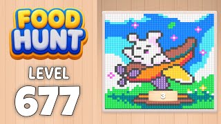 Food Hunt level 677 walkthrough solution 