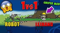 Mini Militia 1vs1 SNIPER MOD CHALLENGE !! WTF and FUNNY MOMENTS ! | Doodle Army 2: Mini Militia #125
