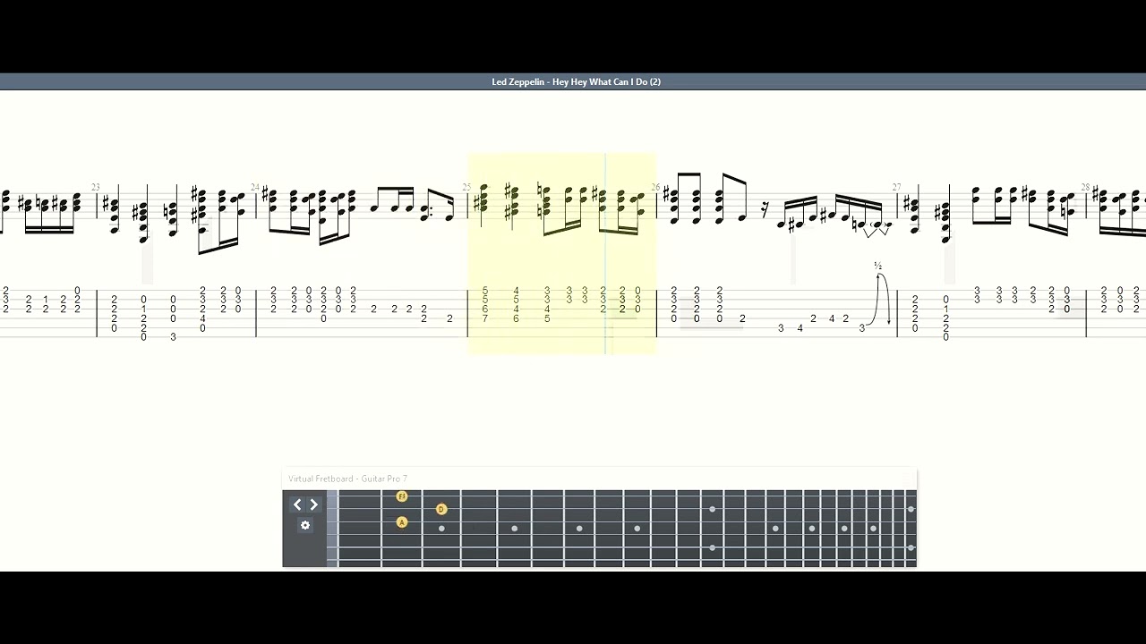 Led Zeppelin Hey Hey What Can I Do GUITAR 2 TAB YouTube Led zeppelin hey hey what can i do guitar 2 tab youtube