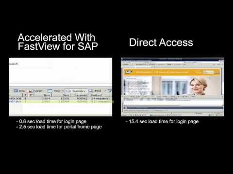 Accelerating SAP NetWeaver Login