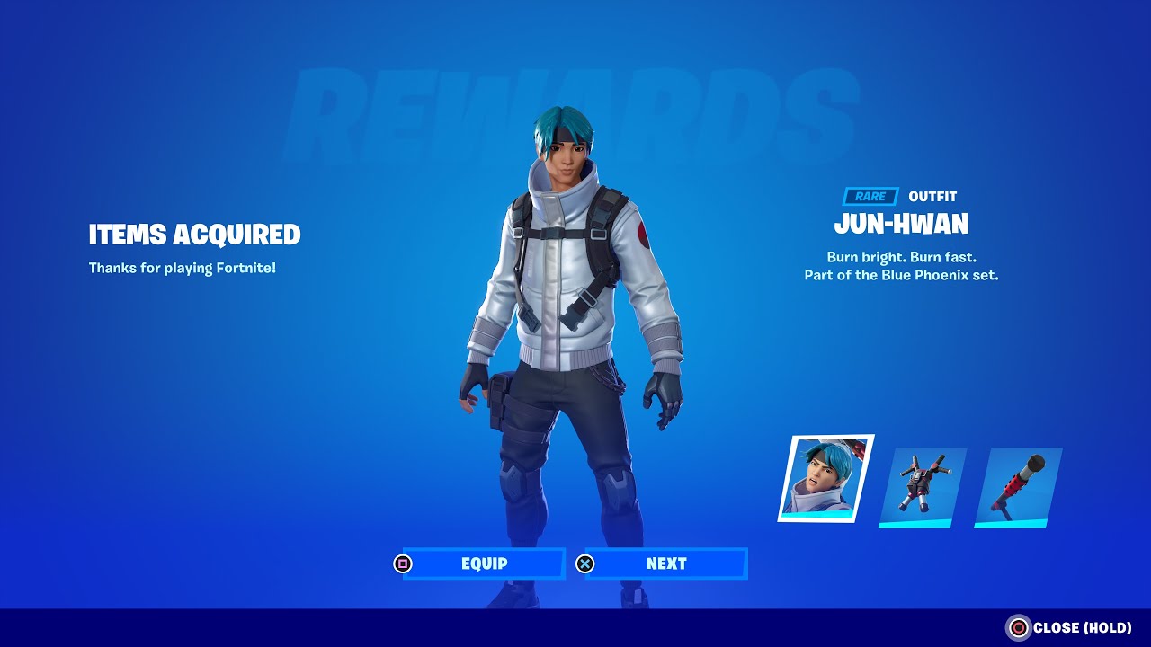 How To Get Fortnite PlayStation Plus Celebration Blue Phoenix Pack