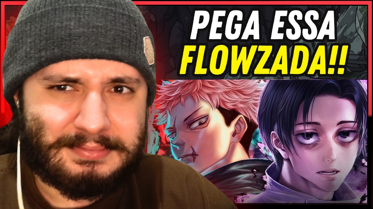 ♪ Itadori & Yuta (Jujutsu Kaisen) | Maldição Herdada | AniRap | REACT BAUEB