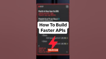 How to Build a High-Performance API in 30 Seconds. #APIDevelopment #SoftwareEngineering