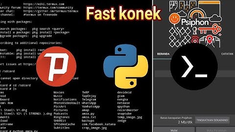 Cara terbaru setting script python termux 100% berhasil