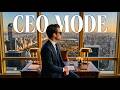 You don't climb to the top. You build there. | CEO MODE | Deep Focus Music For Work