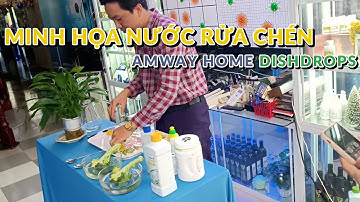 Minh Họa Nước Rửa Chén Amway - Huy Minh Official
