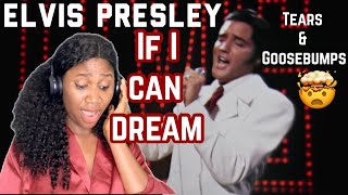 Elvis Presley - If I Can Dream ('68 Comeback Official Video) REACTION! GOOSEBUMPS!!!