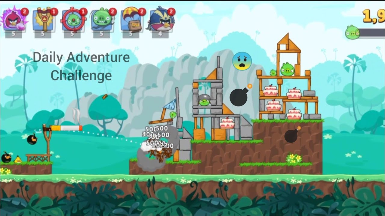 ANGRY BIRDS HACKS THAT EVERYONE SHOULD KNOW DAILY ADVENTURE CHALLENGE'S ...