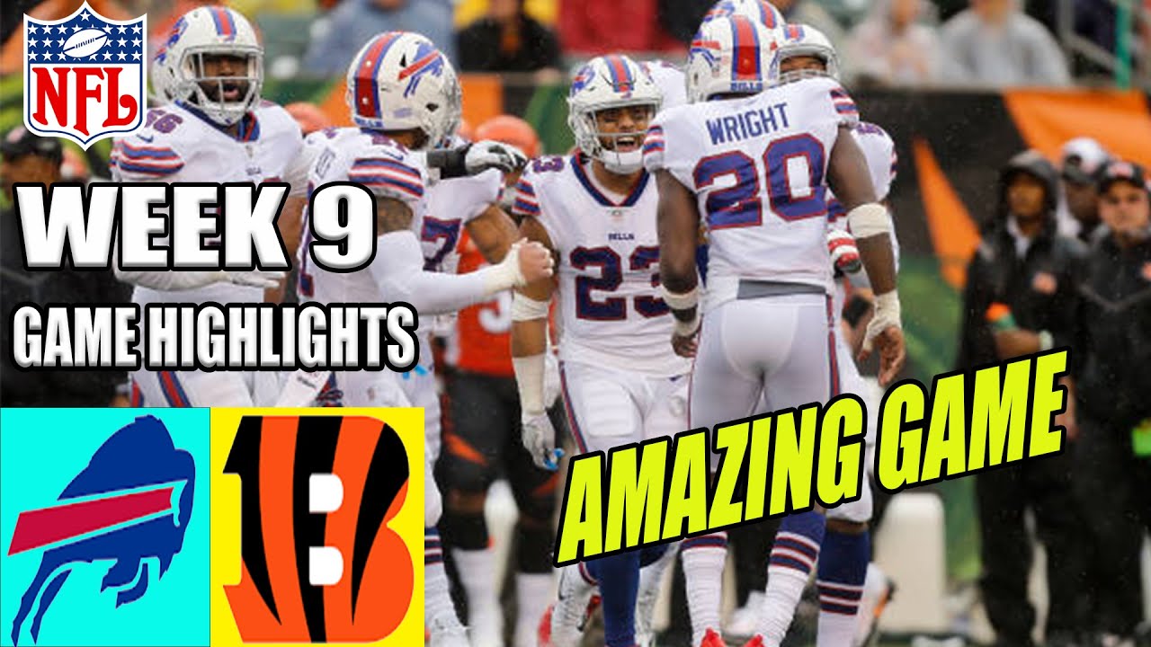 The crazy game of Bills vs. Bengals on week 9 2023 #nfl #viralvideo #t