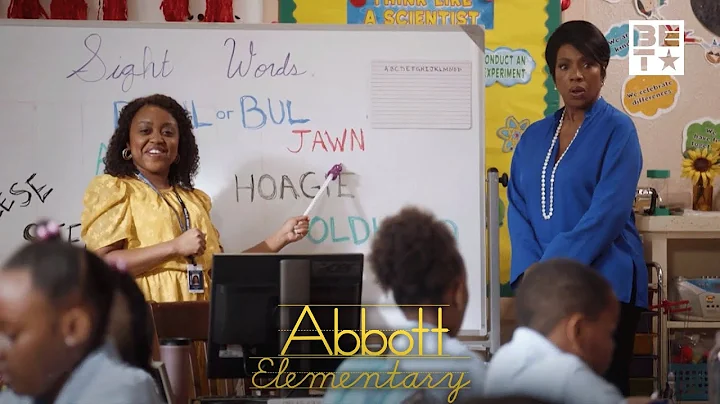 Getting Rid Of The Slang | Abbott Elementary #BETAbbottElementary