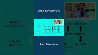 Análises Morfológica e Sintática #shorts