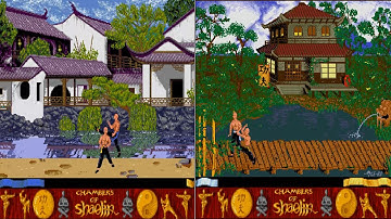 AMIGA CD32 Chambers of Shaolin FULLSCREEN 93 Thalion Software Unique CD 32 NOT CDTV CD TV