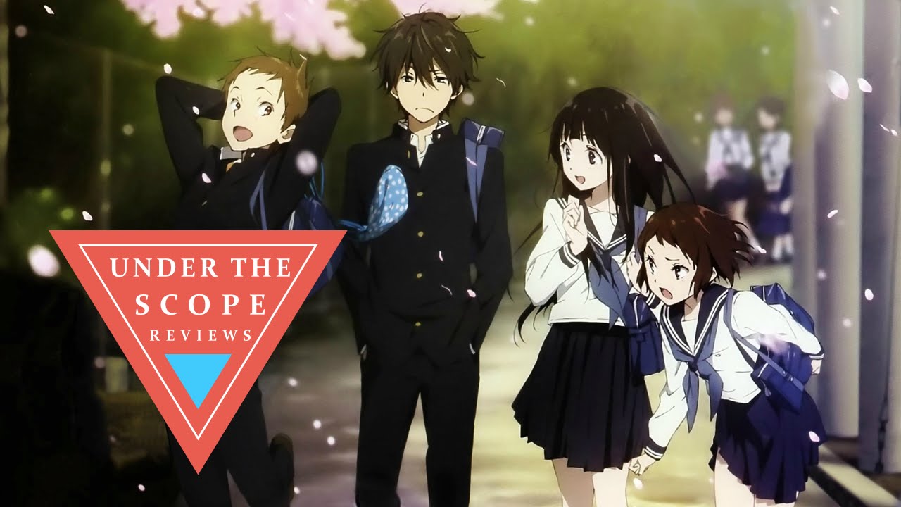 Anime Reviewer-Văn Hoá 2D và hơn thế nữa - [ REVIEW ANIME ] – HYOUKA Tên:  Hyouka Năm phát hành: 2012 Studio: Kyoto Animation Số tập: 22 Rating  (Anidb) 7.71 (Myanimelist) 8.21