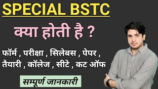 Special Bstc 2023  Special Bstc Kya Hoti Hai  Special Bstc Form 2023  Special Bstc Syllabus 2023