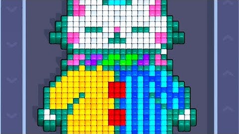 Pixel flow level 84 very hard level Walkthrough Solution 