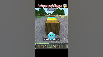 🤯 MINECRAFT LOGIC most viral video #minecraft #gaming