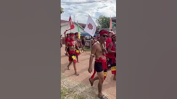 Pasukan Merah Pengikut Panglima Jilah #dayak #shots #tbbr