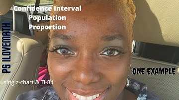 Find the Confidence Interval for Population Proportion | Using z-chart and ti-84 (2020)
