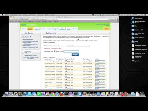 Sikuli automation - creating subdomain