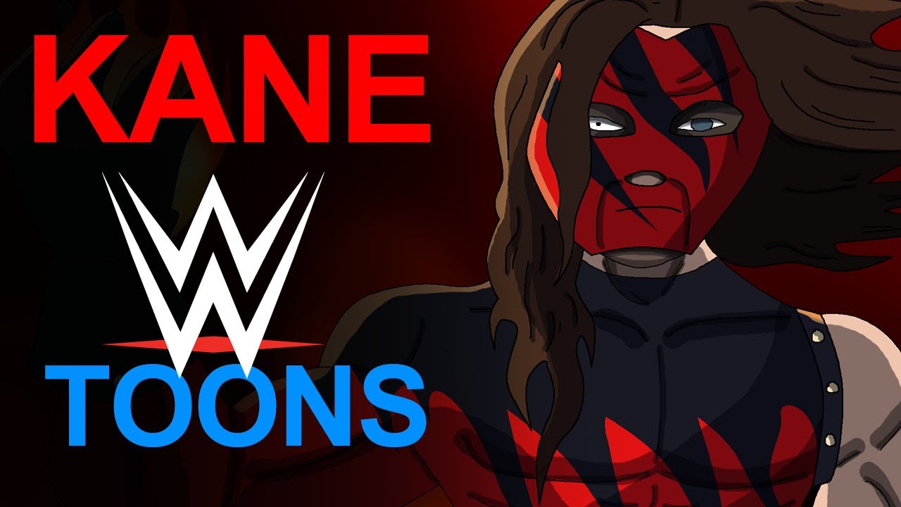 Masked Kane WWE Toons Painting