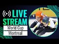 LIVE | World Cup session | Montréal (1) 2023 | #ShortTrackSkating