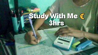 MIDNIGHT FOCUS STUDY WITH ME 📚🌙| 3 HOURS | BACKGROUND MUSIC | Real Time |#study #studywithme #exams screenshot 4