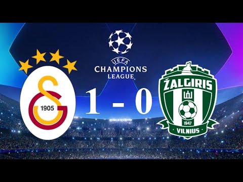 Galatasaray 1-0 Zalgiris - Mertens'in Muhteşem Golü - Şampiyonlar Ligi 2.Eleme Turu Rövanş Maçı