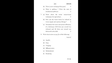 ONR - 003  December  2023 Question Paper