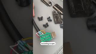 HDMI Cable Repair 🔌 | Fixing a Broken Connector #DIY #repairmanual #hdmicable #ThinkMakeRepeat