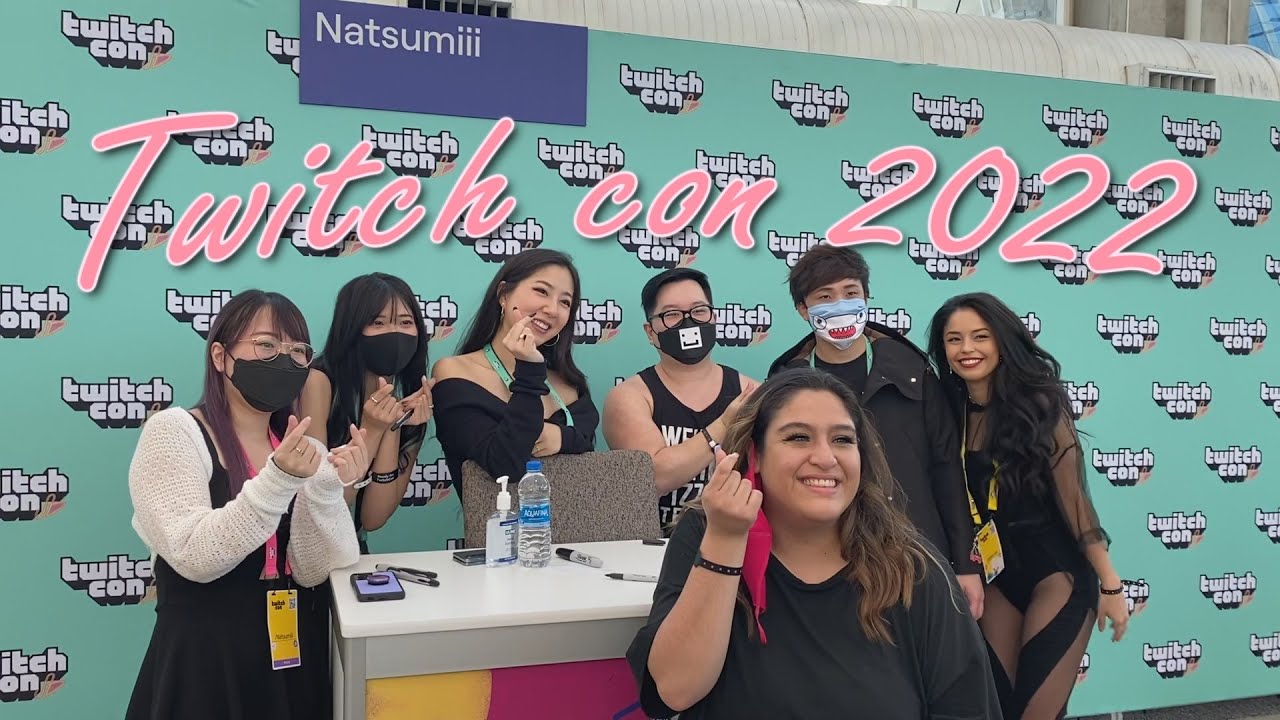 TWITCHCON 2022!!! (late vlogg) ***sound warning*** in the first 20 seconds :)