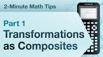 Using Composite Functions for Investigating Transformations of Functions, Part 1
