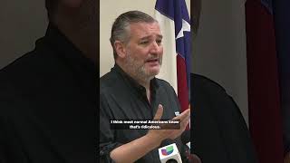 Ted Cruz condemns partisan finger-pointing after Texas floods