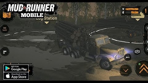 MudRunner Mobile : THE VALLEY DLC PART-7 | Second Lumber Mill Mission Gameplay