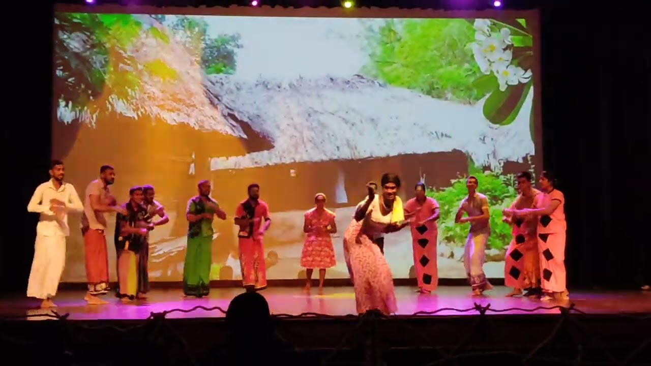 Gama Aulannan Event At Sinhala Literature Day ගම අවුලංඤ්ඤං ගීතයේ වේදිකා රංගනය