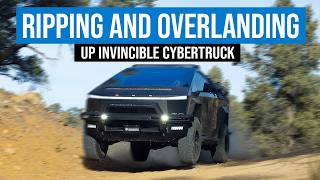 Invincible Cybertruck Tearing Up Mountain Roads and Overlanding!