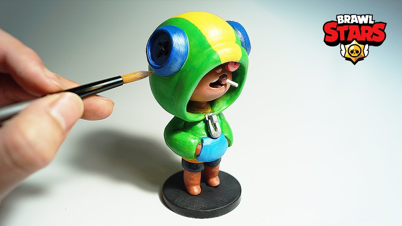 브롤스타즈 레온 만들기 / Making Leon Statue - BrawlStars - YouTube