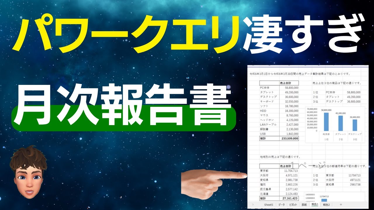 Excelはダッシュボードだけじゃない。報告書自動作成が凄すぎた。
