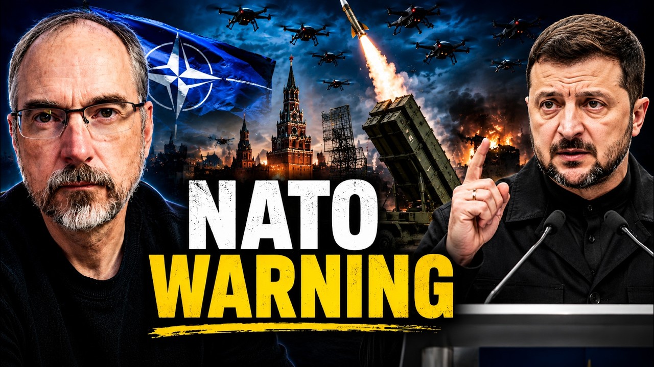 ⁣Zelensky Warns NATO: The War Has Moved to the Skies